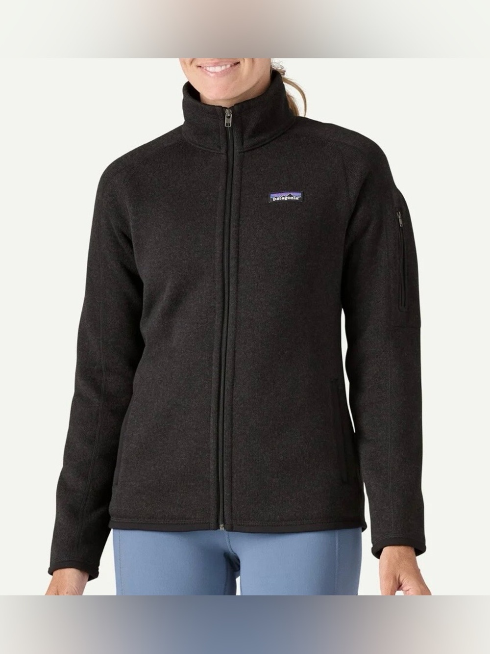 Patagonia Women’s Better Sweater Jacket – Black – Size Small